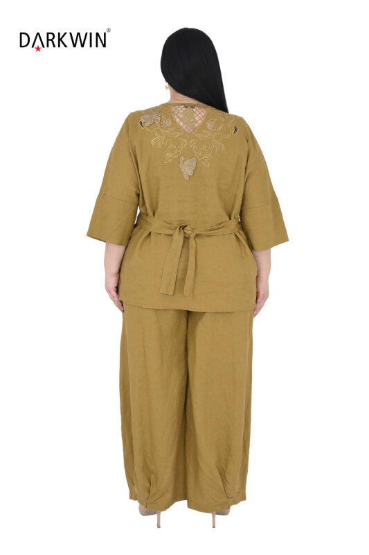 B3974 DARKWIN TUNİK-PANTOLON TABA - 3