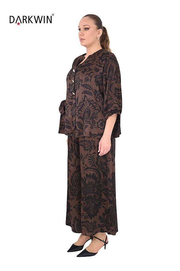B3977 DARKWIN BLUZ-PANTOLON DESENLI - 2