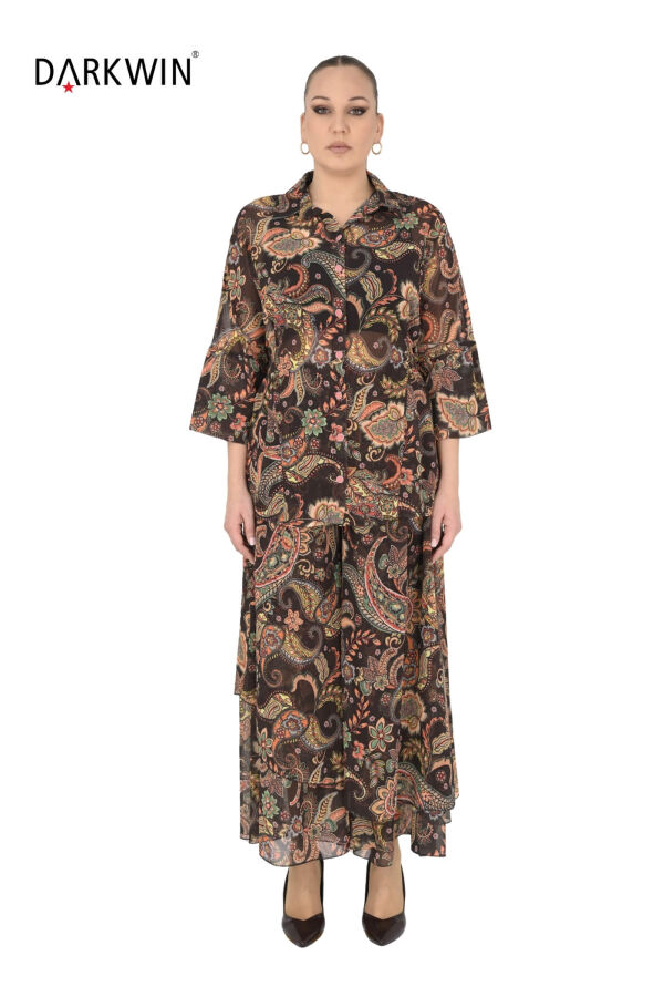 B3978 DARKWIN TUNİK-PANTOLON DESENLI - 1