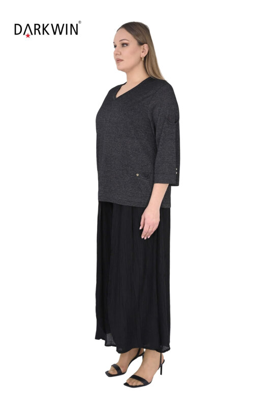 B3981 DARKWIN BLUZ-ETEK SIYAH - DARKWIN (1)