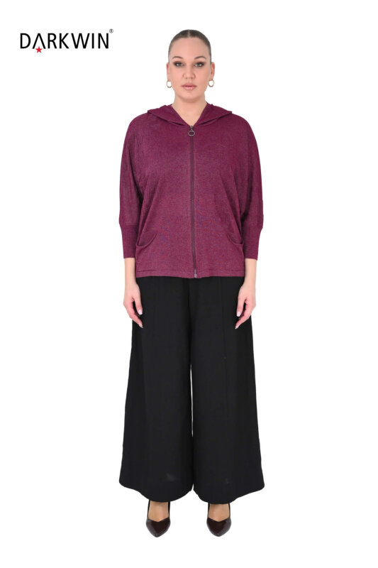 B3982 DARKWIN HIRKA-PANTOLON BORDO - DARKWIN