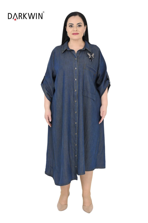 B3984 DARKWIN ELBİSE JEAN - 1