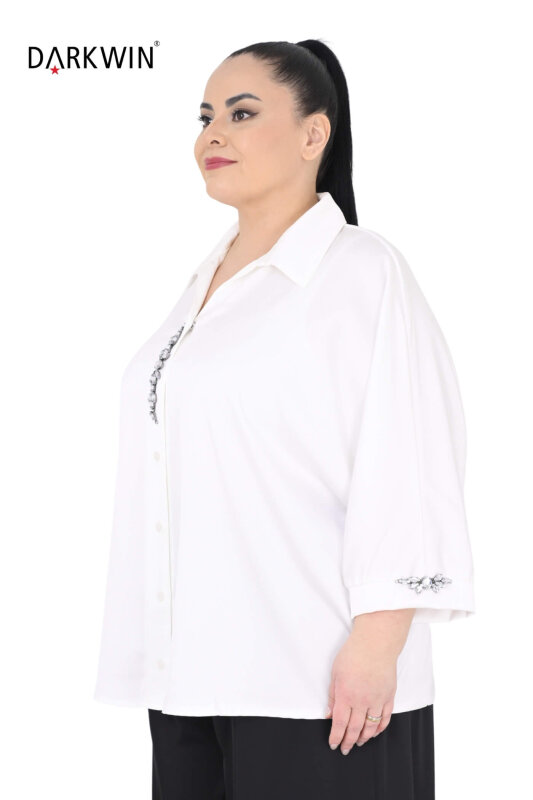 B3987 DARKWIN GÖMLEK EKRU - DARKWIN (1)