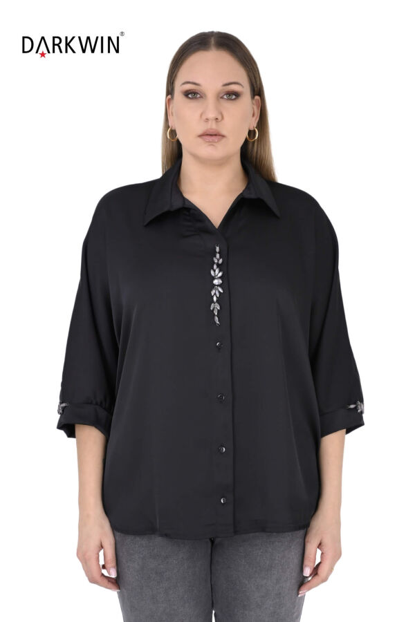 B3987 DARKWIN GÖMLEK SIYAH - 1