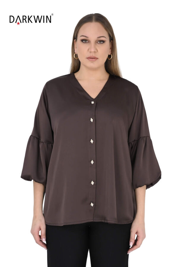 B3988 DARKWIN GÖMLEK KAHVE - 1