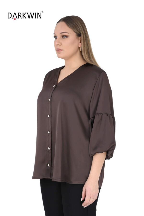 B3988 DARKWIN GÖMLEK KAHVE - 2