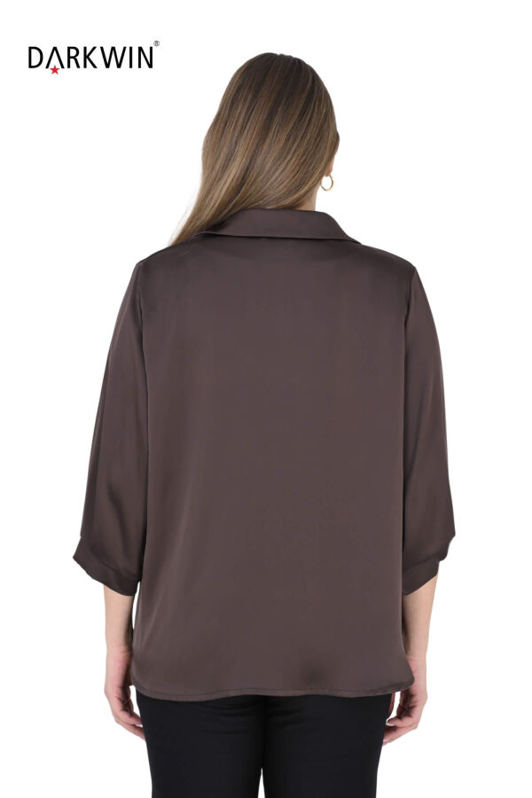 B3989 DARKWIN BLUZ ACIK KAHVE - 3