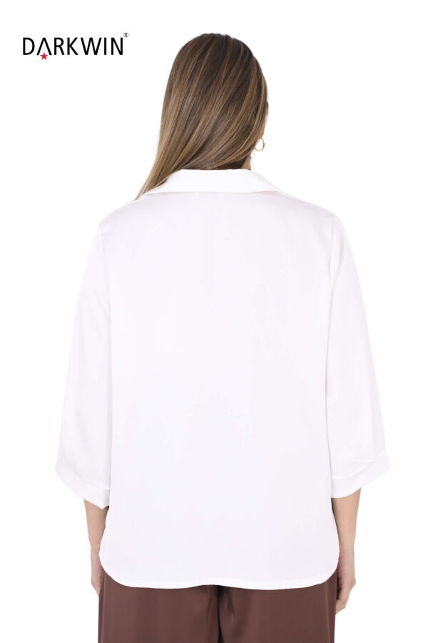 B3989 DARKWIN BLUZ EKRU - 3