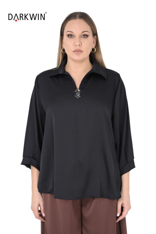 B3989 DARKWIN BLUZ SIYAH - 1