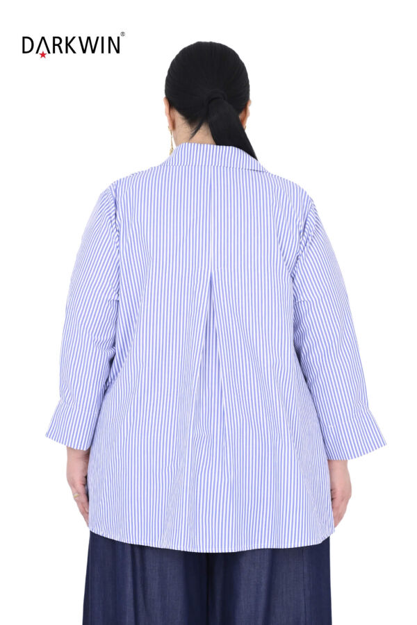 B3991 DARKWIN GÖMLEK MAVI-BEYAZ - 3