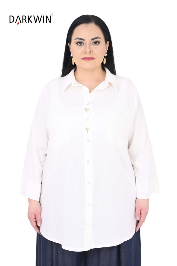 B3995 DARKWIN GÖMLEK BEYAZ - 1