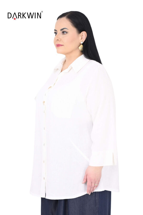 B3995 DARKWIN GÖMLEK BEYAZ - 2