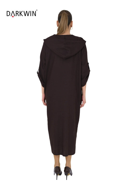 B4003 DARKWIN ELBİSE K.KAHVE - 3