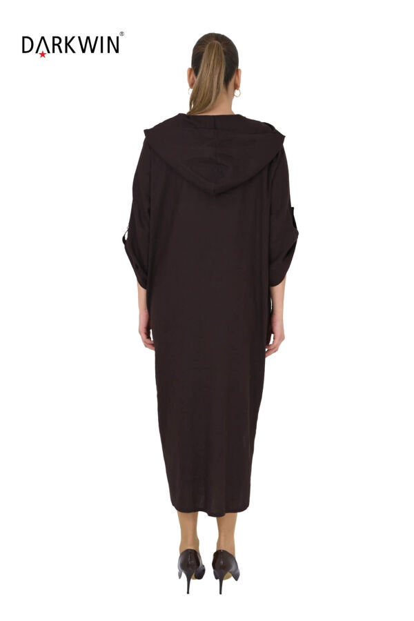 B4003 DARKWIN ELBİSE K.KAHVE - 3