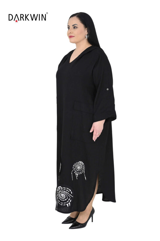 B4003 DARKWIN ELBİSE SIYAH - DARKWIN (1)