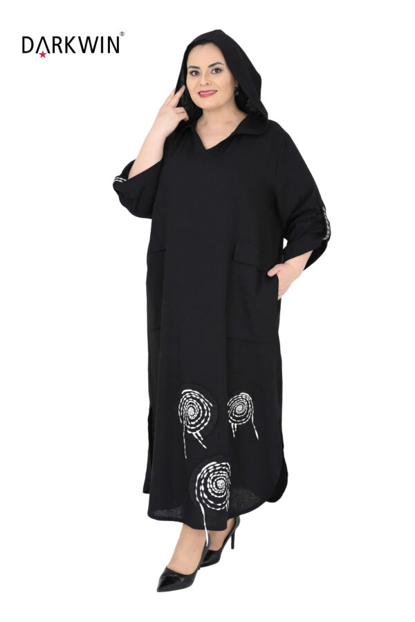 B4003 DARKWIN ELBİSE SIYAH - 4