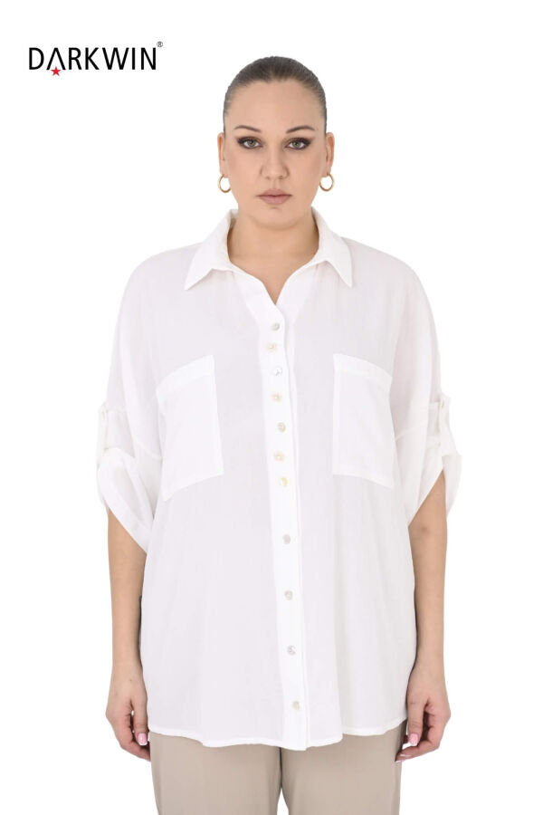 B4005 DARKWIN GÖMLEK EKRU - 1