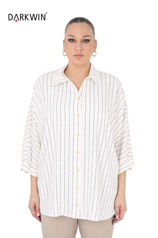 B4006 DARKWIN GÖMLEK EKRU - DARKWIN