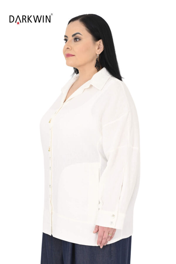 B4007 DARKWIN GÖMLEK BEYAZ - 2