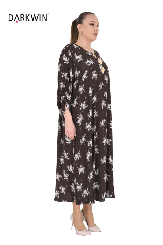 B4014 DARKWIN ELBİSE KAHVE - DARKWIN (1)