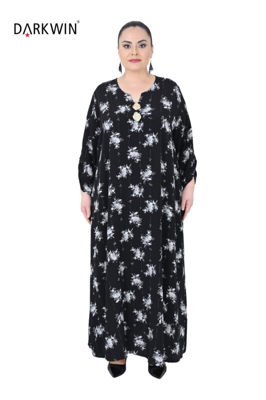 B4014 DARKWIN ELBİSE SIYAH - DARKWIN