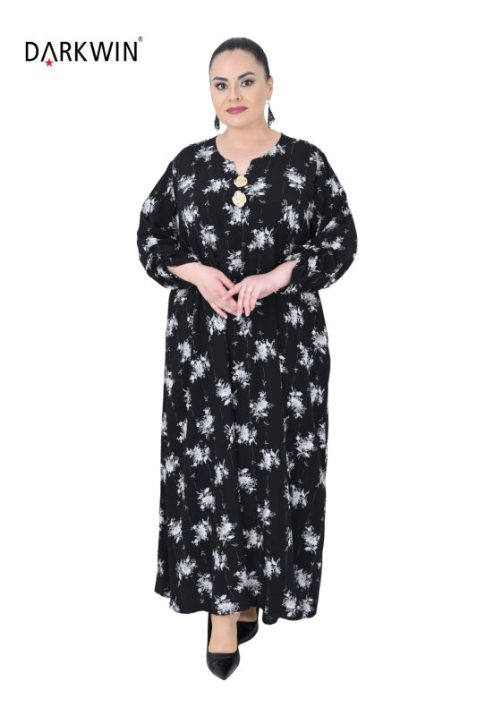 B4014 DARKWIN ELBİSE SIYAH - 7