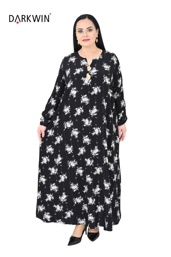 B4014 DARKWIN ELBİSE SIYAH - 8