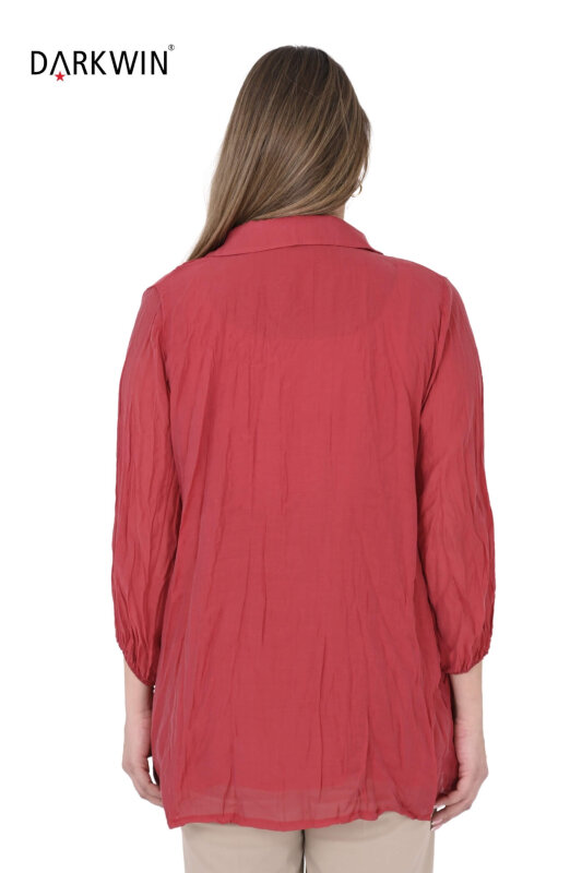 B4016 DARKWIN GÖMLEK KIRMIZI - 3