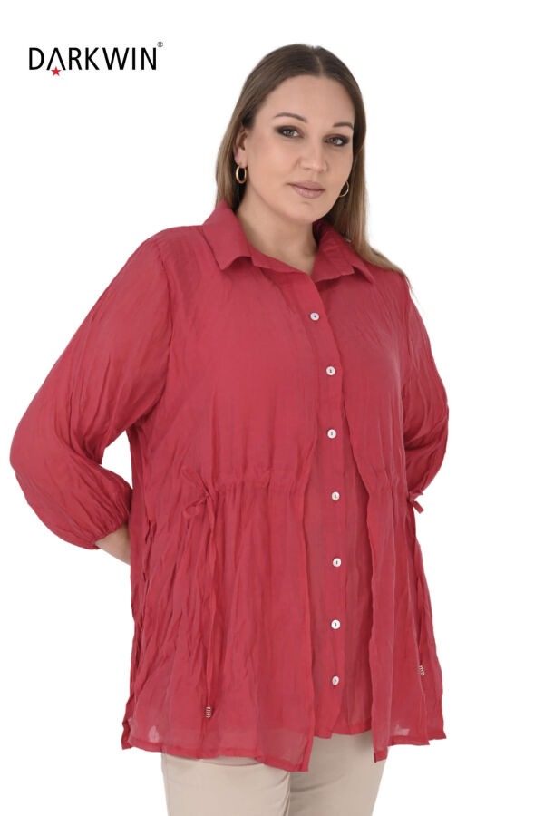 B4016 DARKWIN GÖMLEK KIRMIZI - 4