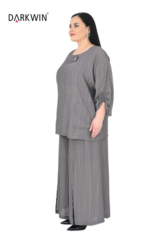 B4019 DARKWIN BLUZ-PANTOLON ANTRASIT - DARKWIN (1)