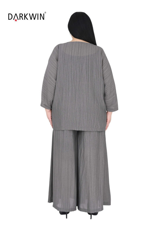 B4019 DARKWIN BLUZ-PANTOLON ANTRASIT - 3