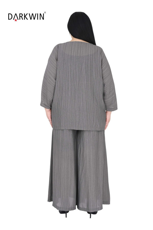 B4019 DARKWIN BLUZ-PANTOLON ANTRASIT - 3