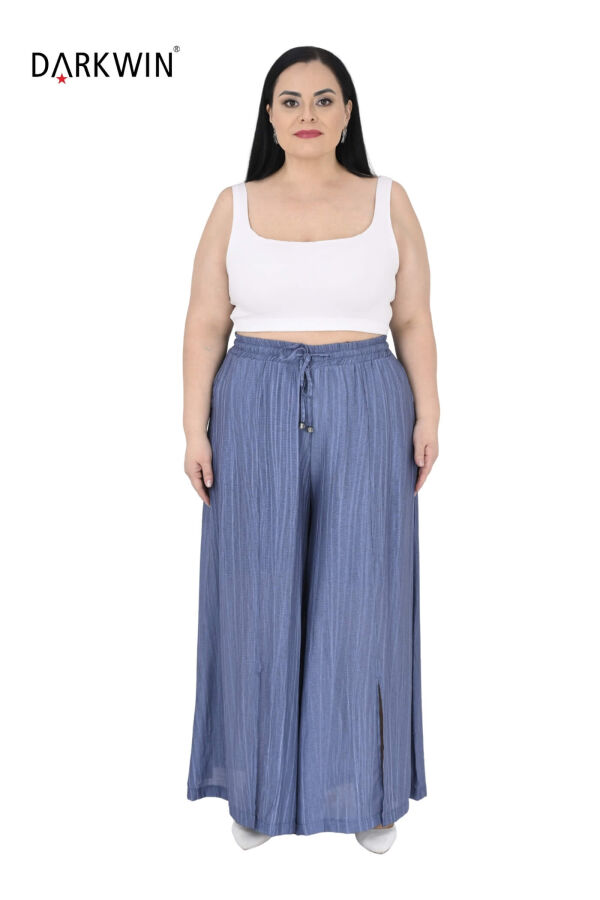 B4019 DARKWIN BLUZ-PANTOLON INDIGO - 4