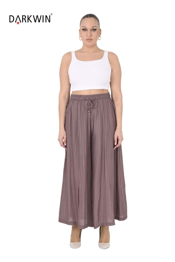 B4019 DARKWIN BLUZ-PANTOLON KAHVE - 5