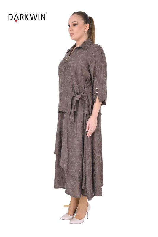 B4026 DARKWIN BLUZ-ETEK KAHVE - DARKWIN (1)