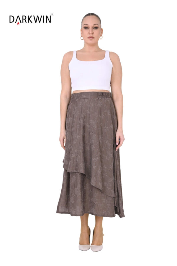 B4026 DARKWIN BLUZ-ETEK KAHVE - 6