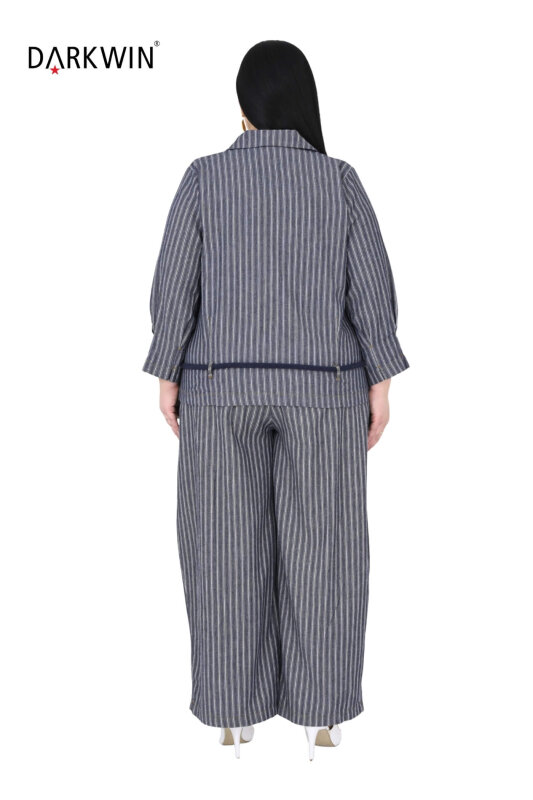 B4027 DARKWIN GÖMLEK-PANTOLON LACIVERT - 3