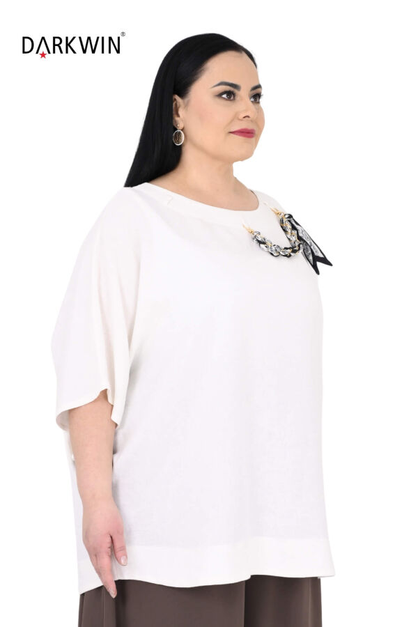 B4029 DARKWIN BLUZ BEYAZ - 2