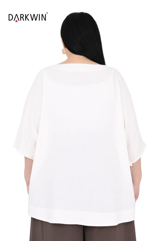 B4029 DARKWIN BLUZ BEYAZ - 3