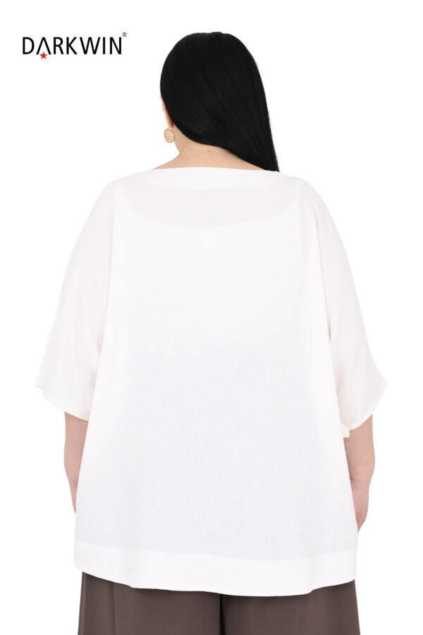 B4029 DARKWIN BLUZ BEYAZ - 3
