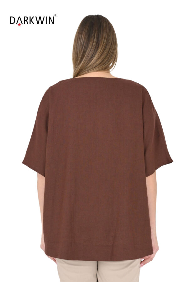 B4029 DARKWIN BLUZ KAHVE - 3