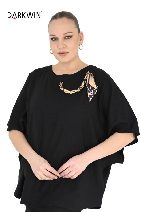 B4029 DARKWIN BLUZ SIYAH - 4