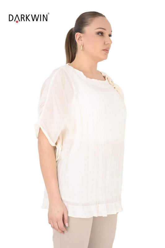 B4031 DARKWIN BLUZ EKRU - DARKWIN (1)