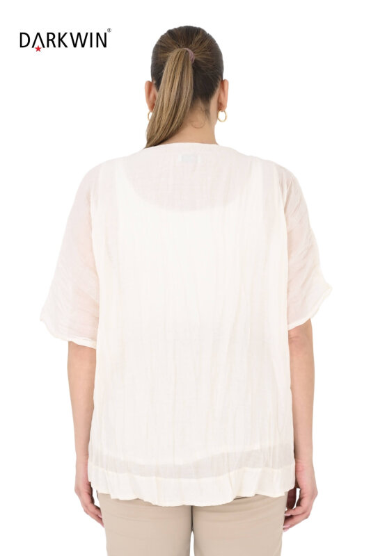 B4031 DARKWIN BLUZ EKRU - 3
