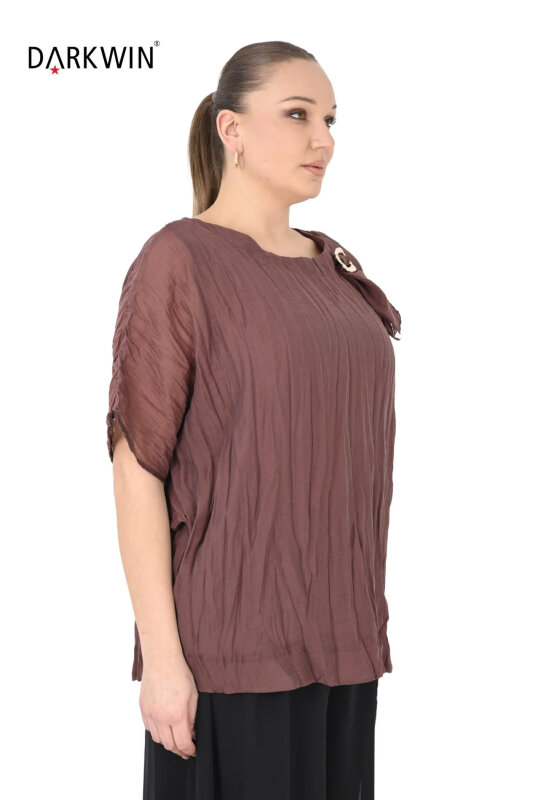 B4031 DARKWIN BLUZ KAHVE - DARKWIN (1)