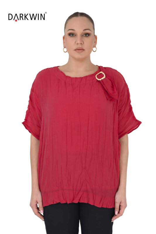 B4031 DARKWIN BLUZ KIRMIZI - DARKWIN