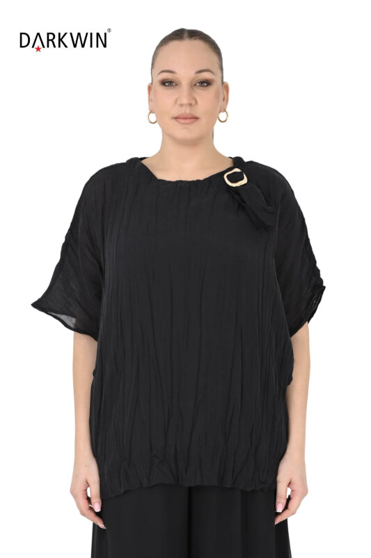 B4031 DARKWIN BLUZ SIYAH - DARKWIN