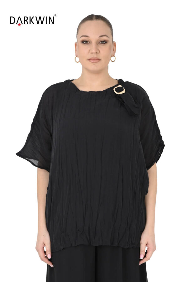 B4031 DARKWIN BLUZ SIYAH - 1