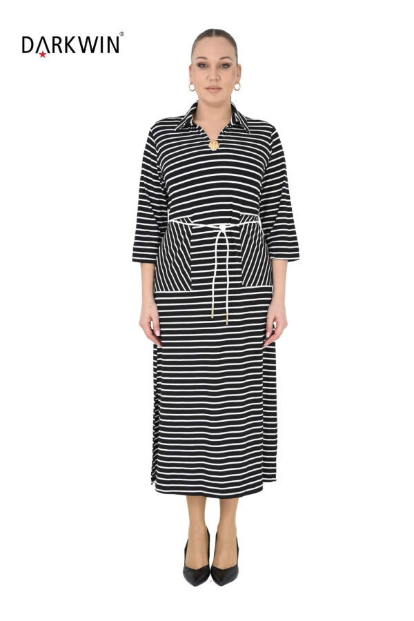 B4032 DARKWIN ELBİSE SIYAH - 1