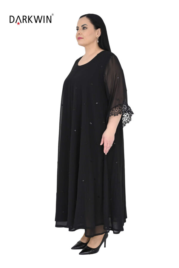 B4039 DARKWIN ELBİSE SIYAH - 2